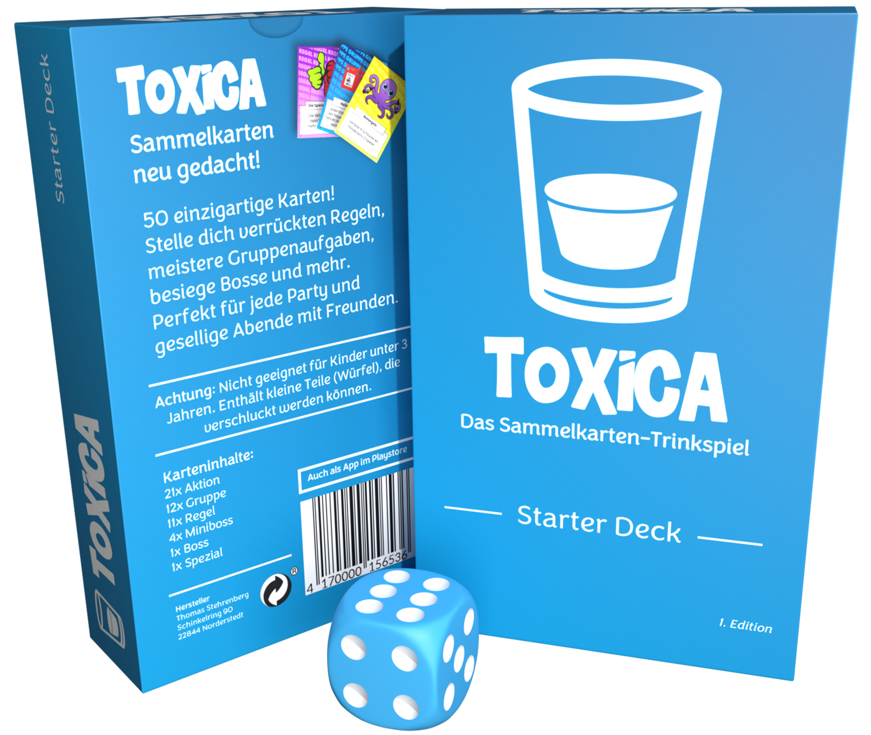 Toxica Kartenspiel Box